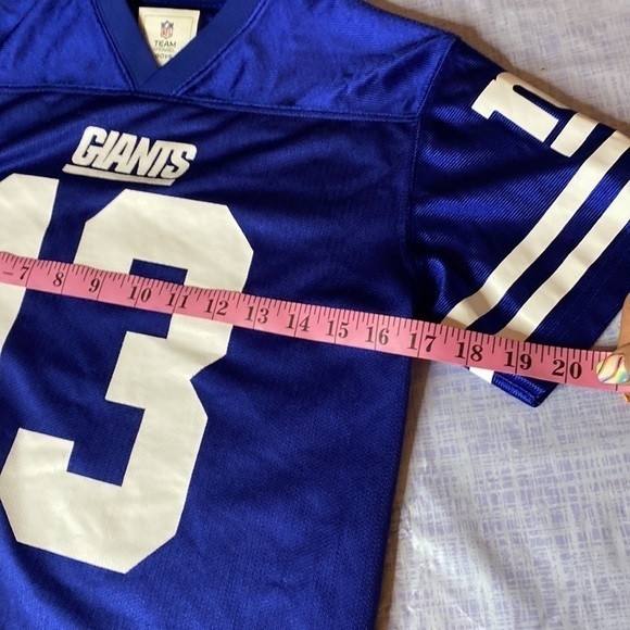 NFL Team NY Giants OBJ‎ #13 Blue Jersey Size Medium - Picture 4 of 5